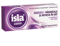 Isla Cassis - 30 Tablete de Supt pentru Gât - Engelhard Arzneimittel - 1