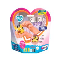 Oktoclay Air Clay Lovin Squishy Hero SquiRaff - set de modelaj cu argila usoara, 6 culori, 1 bucata - 1