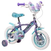 Bicicleta pentru copii 3-5 ani Huffy Frozen 12 inch cu roti ajutatoare - 1