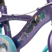 Bicicleta pentru copii 3-5 ani Huffy Frozen 12 inch cu roti ajutatoare - 2