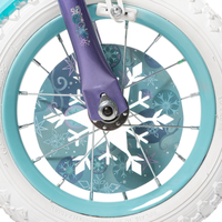 Bicicleta pentru copii 3-5 ani Huffy Frozen 12 inch cu roti ajutatoare - 5