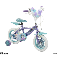 Bicicleta pentru copii 3-5 ani Huffy Frozen 12 inch cu roti ajutatoare - 7