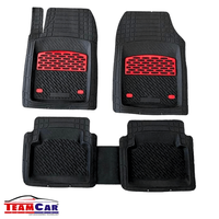 Covorase Auto Compatibile Volkswagen Golf 5 TEAMCAR® Negru Tip Tava, Set Fata-Spate Negru intens - 3