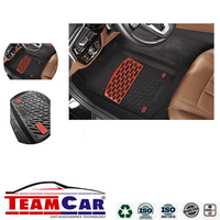 Covorase Auto Compatibile Volkswagen Golf 5 TEAMCAR® Negru Tip Tava, Set Fata-Spate Negru intens - 5