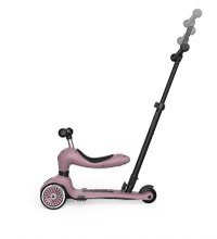 Trotineta copii cu sezut si maner, transformabila 3in1, Highwaykick 1 Push and Go Wildberry, 1-5 ani, pana la 50 kg, Scoot  Ride - 2