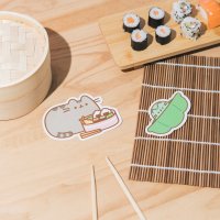 Set 2 Stickere Pusheen Sushi Roll - Versiunea 4 - 2