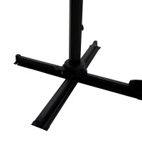 Umbrela de gradina suspendata cu rotatie de 360 de grade Raffaella aluminiu 3x3m antracit - 5