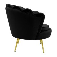 Fotoliu Negru Daimon - Design Modern 79x74x78 cm - 4