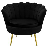 Fotoliu Negru Daimon - Design Modern 79x74x78 cm - 5