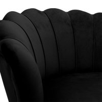 Fotoliu Negru Daimon - Design Modern 79x74x78 cm - 6