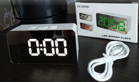 Ceas digital led mirror clock DS-3658L afisaj ALB - 1