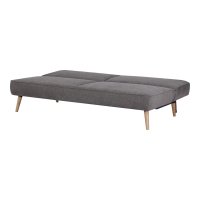 Canapea extensibila Swan, maro, 186 x 113 x 83 cm - 2