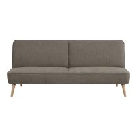 Canapea extensibila Swan, maro, 186 x 113 x 83 cm - 5
