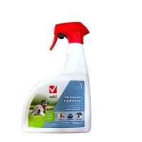 Vebi Vai Via Cani 750 ml - spray repelent pentru caini si pisici - 1