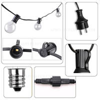 Ghirlanda LED, Flag Light, 10 becuri, G40 E12, 5 m - 4