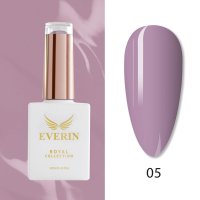 Oja Semipermanentă Everin Royal Collection 10 ml – 05 Soft Lilac | Delicatețe &amp; Rezistență - 1