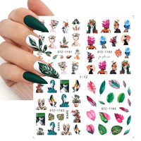 Tatuaj Decor Unghii 4 Modele I-12 - 1
