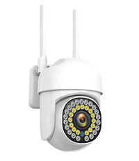 Camera de supraveghere WiFi 5MP Full HD pentru interior si exterior cu Night Vision si 2 antene - 1