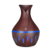 Umidificator de Aer 130ml LED DARK WOOD HUS 02-5 Difuzor - 1