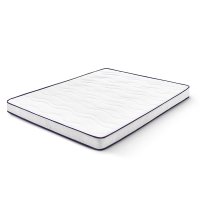 Saltea BASIC ERGO PURPLE LINE, spumă poliuretanică, reversibilă, hipoalergenică, ortopedică, Grosime 12 cm - 1