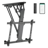Suport TV electric de tavan Techly ICA-PLB 546M, cu telecomanda, pentru televizoare de 32-70 inch, Negru - 1