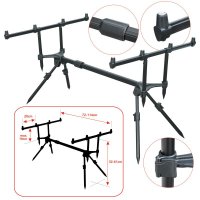 Rod Pod 4 lansete aluminiu Baracuda RP05A - 2