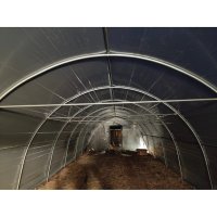 Solar gradina profesional, 8 x 3 x 2.5 m, 24 mp, structura otel galvanizat - 5