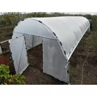 Solar gradina profesional, 8 x 3 x 2.5 m, 24 mp, structura otel galvanizat - 1