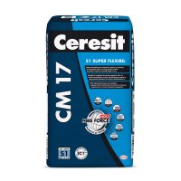 Adeziv gresie si faianta Ceresit CM 17  pentru interior/exterior  25 kg - 1