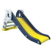 Tobogan Nichiduta Garden Ursulet Yellow interiorexterior cu margini rotunjite, trepte late, protectii laterale inalte, greutate maxim admisa 20 kg - 2