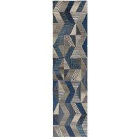 Covor Asher Albastru 200X290 cm, Flair Rugs - 3