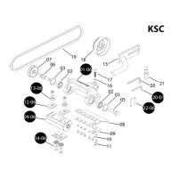 Decojitor busteni drujba Husqvarna 36, 136, 142, 142 (cilindric) - 2