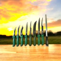Set cutite macelarie profesionale, 8 piese - 10