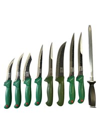 Set cutite macelarie profesionale, 8 piese - 8