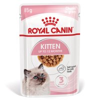 ROYAL CANIN Kitten, hrană umedă pisici junior, (în sos), 85g - 2