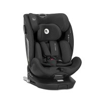 Scaun auto pentru copii Lorelli Perseus Black i-Size, isofix, baza rotativa, picior de sprijin, EPS Memory, panou de ventilatie, SPS, 0 luni-12 ani, 40-150 cm - 1