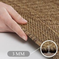 Covor rotund Giza Maro 200x200 cm - 4