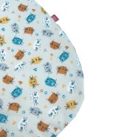 Sac de dormit pentru copii KidsDecor 0.5 tog Miau Miau din bumbac 60 cm - 2