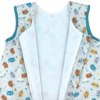 Sac de dormit pentru copii KidsDecor 0.5 tog Miau Miau din bumbac 60 cm - 4