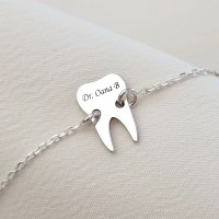 Bratara dinte cu lantisor - Argint 925 - 1