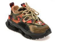 Pantofi sport kaki GRYXX 36899 din piele naturala pentru femei - 1