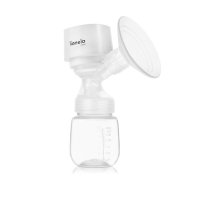 Pompa de san, Lionelo, Fidi One, Trifazata, Functie de masaj, Cu 9 niveluri de intensitate, Cu memorie a ultimelor setari, Autonomie pana la 120 min, Afisaj LED, Cu accesorii, Gri Pal - 1