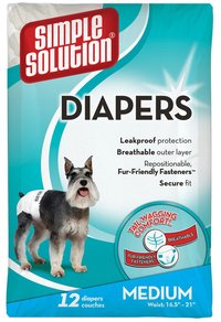 Simple Solution Scutece Pampers M, 12 buc - 1