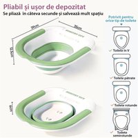 Vas Pliabil pentru Baie de Sezut LittleDomi® cu Irigator Reglabil pentru Tratament Hemoroizi - 9