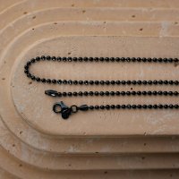 Lantisor Barbatesc Army din Argint 925 Negru - 1