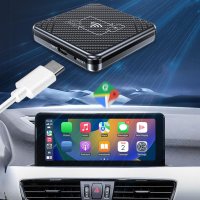 Adaptor Wireless Carplay si Android Auto Techstar V2, Plug and Play, Bluetooth 5.0, Conexiune Automata, Compatibil iOS - 7