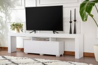 Suport TV Hanah Home din pal melaminat, alb natural, 180x50x31.3 cm - 2