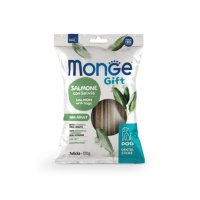MONGE Gift Mini Dental Sticks, XS-S, Somon și Salvie, punguță recompense funcționale fără cereale câini, sensibilități dentare, 120g - 2