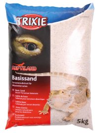 Nisip de Baza pentru Terarii 5 kg Alb 76134 - 1