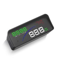 Proiector informatii de bord pe parbriz, Head Up Display Techstar® OBD II, P 9, display 3,6 inch, viteza vehiculului - 8